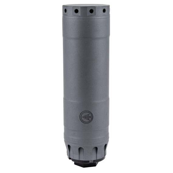 KGM Suppressors R65K, 6.5mm, 5.80" Length, Titanium, Sniper Gray - KGMRT-R65K-HUB-GRY 