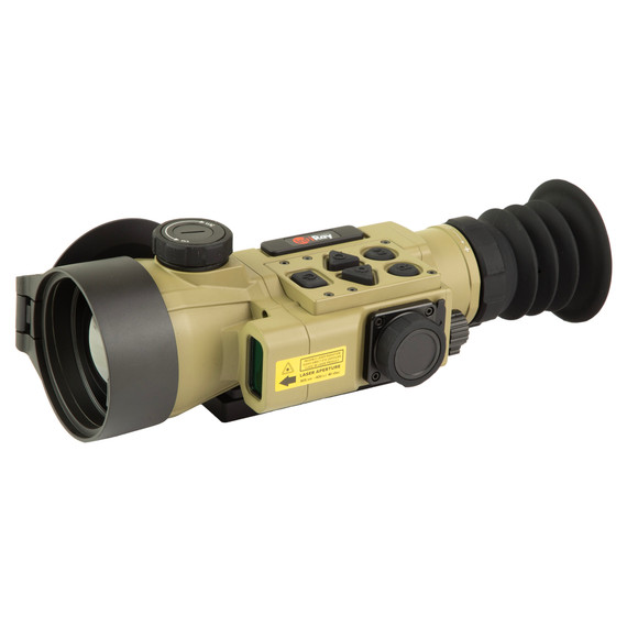 iRayUSA Hybrid Compact HC, Thermal, 3.5x50mm, 640x480, LRF, Tan - IRAY-HCH50R 
