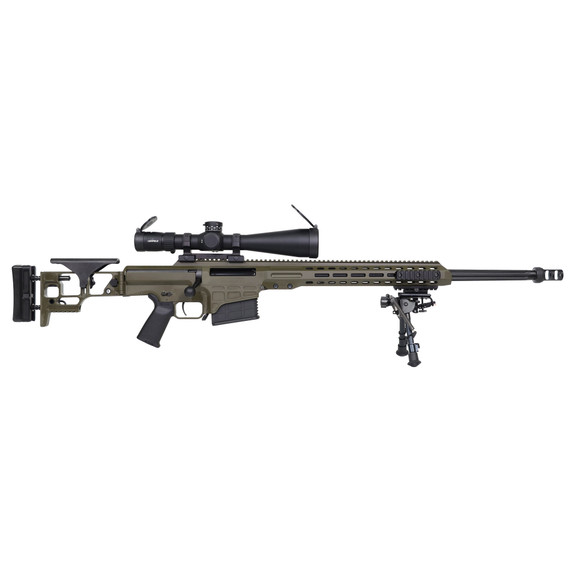 Barrett MRAD Kit, .338 LM/7.62 NATO, Dual Barrel, w/ Leupold, OD Green - BFM19961 