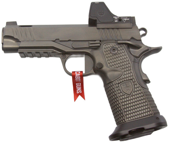 Cabot Insurrection Commander w/ Trijicon RMR HD, 9mm, 4.25" Barrel, 20 RDs, RMR HD, Black DLC - 118709469056 