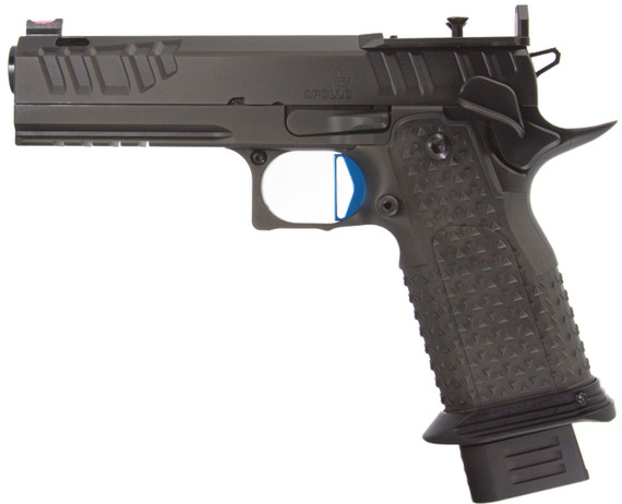 Atlas Gunworks Apollo V3, 9mm, 4.60" Barrel, 20 RDs, Ported Bull Barrel, Black DLC - 115542316271 
