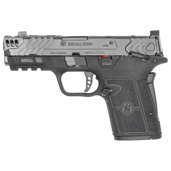 Smith & Wesson Performance Center Equalizer Carry Comp, 9mm, 3.675" Ported Barrel, 15 RDs, Black - 022188901320 