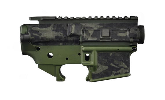 Ranger Wrap AR-15/M4 Wrap Combo, Full Upper Receiver, Cordura Fabric, Black Multicam - 03521017 