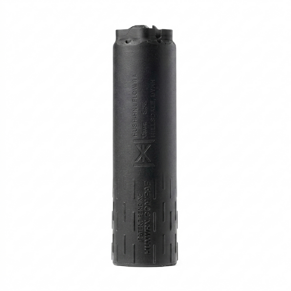 Huxwrx FLOW 9k Stiction, 9MM Suppressor, 5.33" Length, 1.47" Diameter, Black - 810176430637 