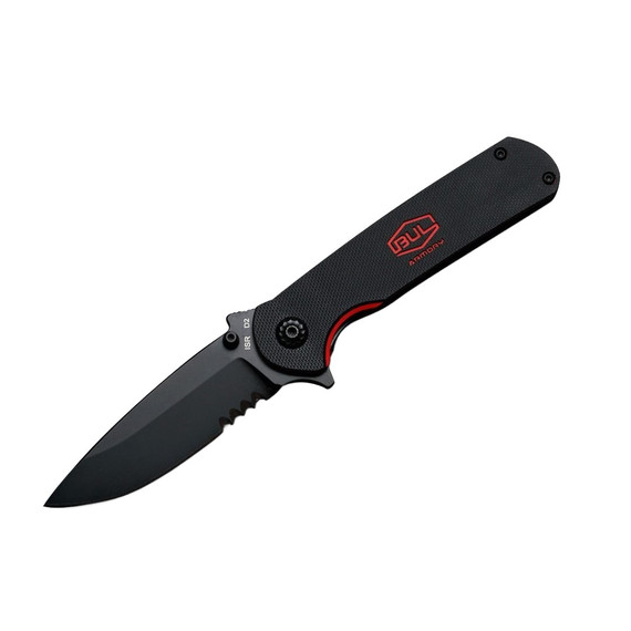 Bul Armory Bul Blades EDC, Black & Red, Folding Knife - 1580350 