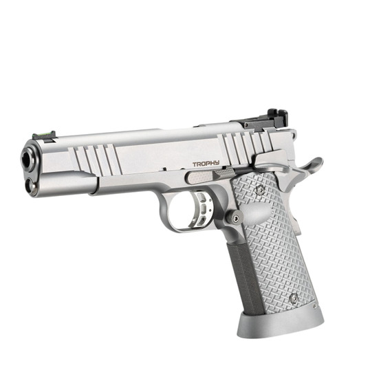 Bul Armory 1911 Government Trophy (2026), 9MM, 5.00" Barrel, 10 Rds, Silver Finish - 133245876601 