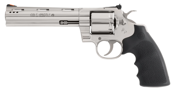 Colt Grizzly, 357 MAGNUM, 6.00" Ported Barrel, 6 Rds, Stainless Steel - 098289003775 