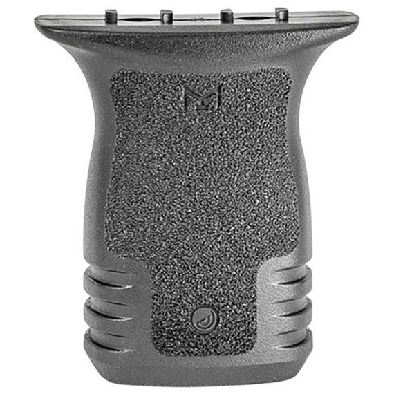 Mission First Tactical React Compact Vertical Grip, M-LOK Direct Connect, Black - 814002028319 