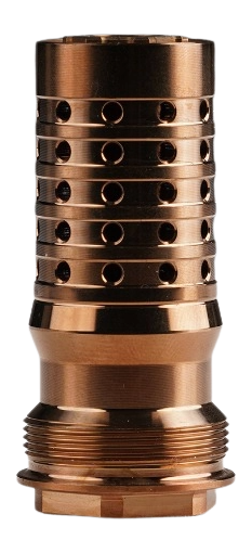 Q Cherry Bomb, 8.6 Blackout, M18x1 Mount, Bronze Finish - 810152961469 