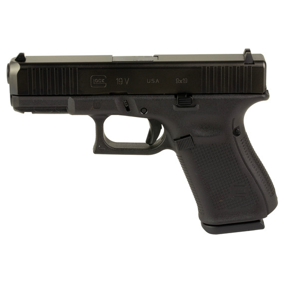 Glock 19 V, 9MM, 4.02" Barrel, 10 Rds, Black - 764503069291 