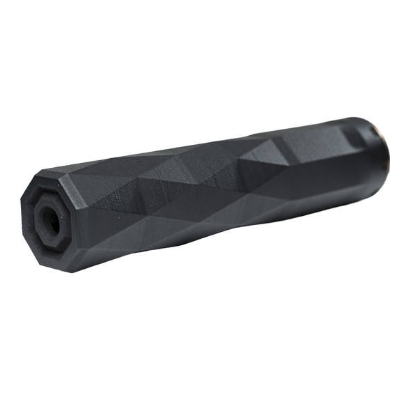 Angstadt Arms Reticent 360S, .36 Caliber, OptiWave Baffle Design, Grade 5 Titanium, 3D Printed, Black - 850053228605 