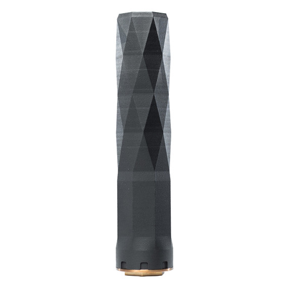 Angstadt Arms Reticent 360S, .36 Caliber, OptiWave Baffle Design, Grade 5 Titanium, 3D Printed, Black 