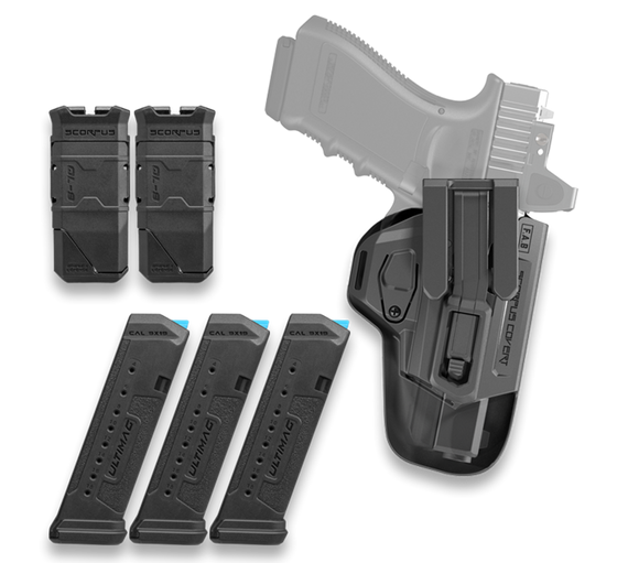 FAB Defense FX-Glock 17 Kit, Complete Handgun Kit, Black - 7290111588396 