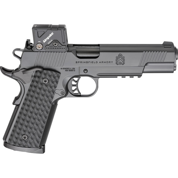 Springfield Armory 1911 TRP AOS w/ Aimpoint COA, .45 ACP, 5.00" Barrel, 8 RDs, Black - 706397004378 