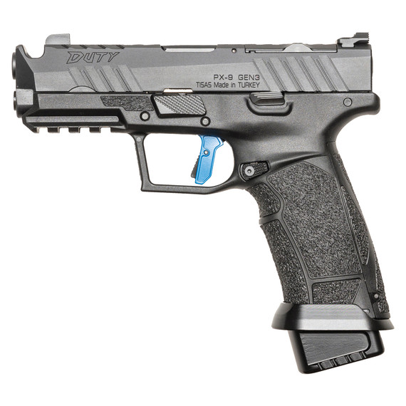 Tisas PX-9 2.0 Duty Comp, 9MM, 4.10" Compensated Barrel, 20 RDs, Black - 711500175906 
