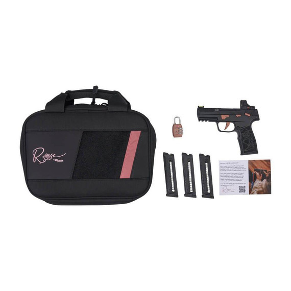 Sig Sauer P322 Rose w/ Romeo RS, .22 LR, 4.00" Barrel, 20 RDs, Black - 798681741281 