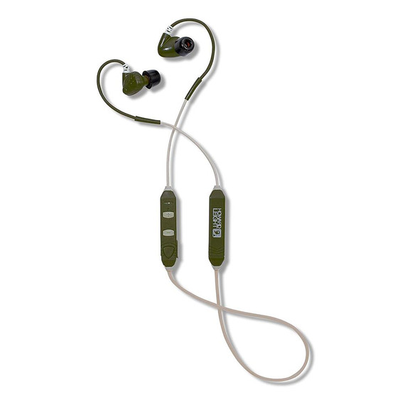 Howard Leight Impact In-Ear, Electronic Hearing Protection Earbuds, Olive Drab - 033552027003 