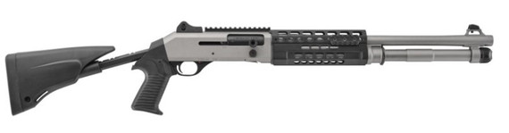 Benelli M4 H2O, 12GA, 18.50" Barrel, 7+1 Rds, H2O Finish - 650350117332 