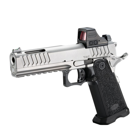 Bul Armory TAC (2026), 9MM, 5.00" Bull Barrel, 20 RDs, Link Trigger System, Silver Finish - 143788295234 