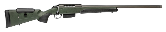 Tikka T3x Super Varmint, 6.5 PRC, 23.70" Threaded Barrel, 5 RDs, Tungsten Cerakote - 082442946108 