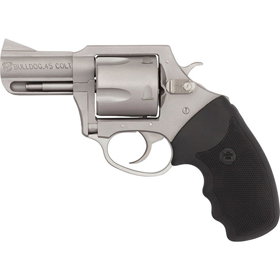 Charter Arms Bulldog .45 Colt, .45 Long Colt, 2.50" Barrel, 5 RDs, Matte Stainless - 151550026890 