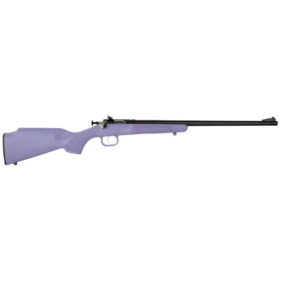 Crickett, .22 LR, 16.13" Barrel, 1 RDs, Matte Blued/Purple 