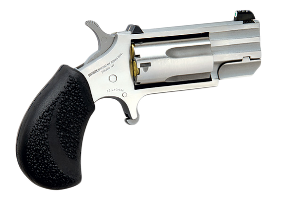 North American Arms PUG, 22 WMR, 1.00" Barrel, 5 RDs, Stainless - 744253001864 