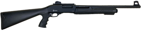 Citadel CDA-12 Force, 12 Gauge, 20.00" Barrel, 3 RDs, Matte Black - 682146503050 