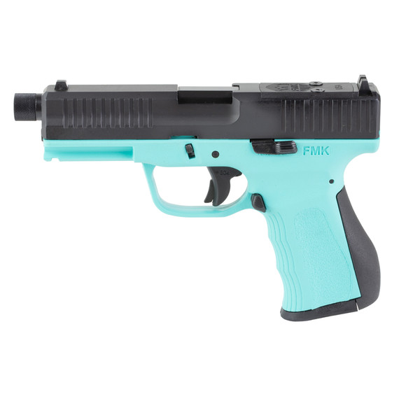 FMK Firearms G3, 9mm, 4.50" Threaded Barrel, 14 RDs, Blue Jay - 850979006363 