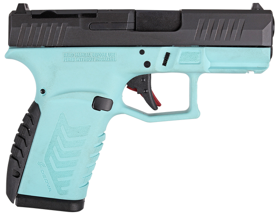 Derya DY9Z, 9mm, 3.50" Barrel, 15 RDs, Blue/Black - 850067243687 