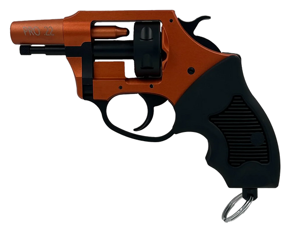 Charter Arms Pro 209, 209 Primers, 6 RDs, Orange Cerakote - 678958820904 