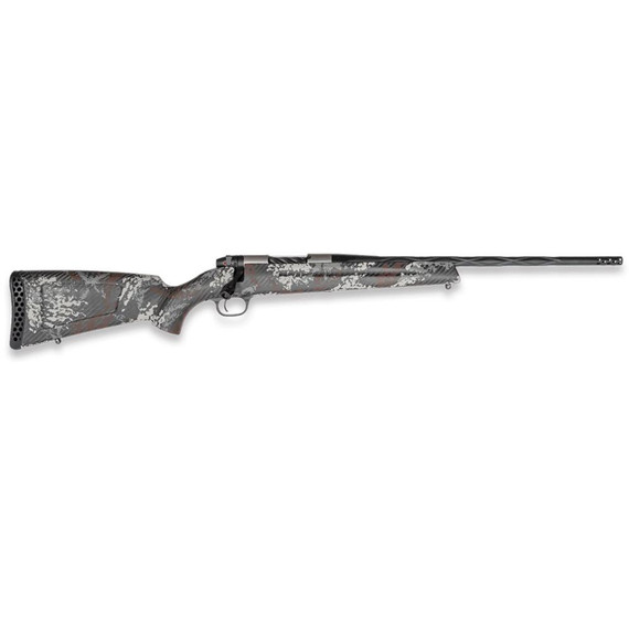 Weatherby Mark V Backcountry Capra, .270 WINCHESTER, 21.00" Threaded Barrel, 3 RDs, Grey Brown - 747115463190 