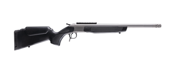 CVA Scout TD, .338 ARC, 18.00" Threaded Barrel, 1 RDs, Stainless/Black - 043125002443 