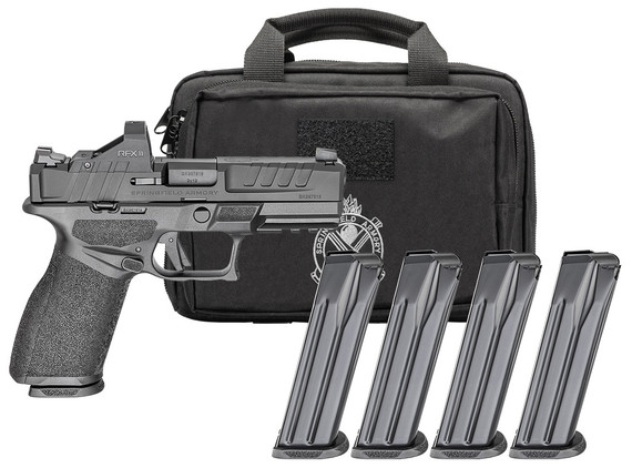 Springfield Armory Echelon 4.0FC w/ Viridian RFX11, 9mm, 4.00" Barrel, 15 RDs, Black - 706397000862 