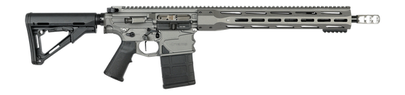 Nemo Arms Executive Order, .308 Winchester, 16.00" Threaded Barrel, 20 RDs, Tungsten Anodized - 856458004851 