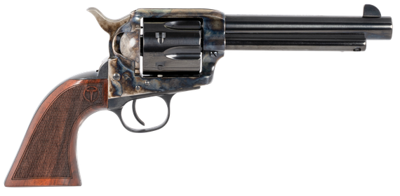Taylors & Company Smoke Wagon, .45 Long Colt (LC), 5.50" Barrel, 6 RDs, Blued / Color Case Hardened - 839665004777 