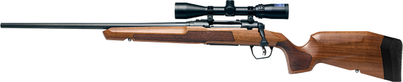 Savage Arms Axis 2 XP Hardwood, 7MM-08REM, 22.00" Barrel, Left-Handed, Walnut Finish - 011356322722 