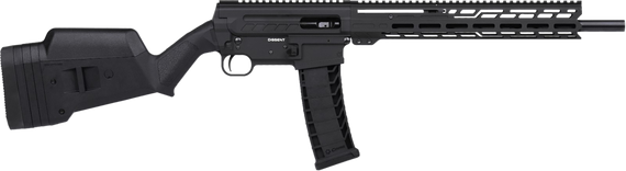 CMMG Dissent BR4, 9MM, 16.10" Barrel, 10+1 Rds, Black Nitride - 840442502461 