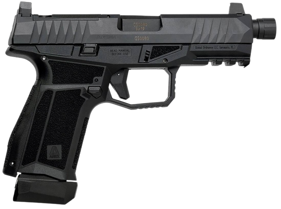 Arex Delta M Gen2, 9mm, 4.00" Threaded Barrel, 15 RDs, Black Nitride - 815537024791 