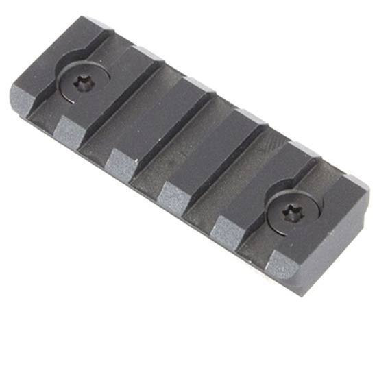 CMMG Accessory Rail, 5 Slots, Hard Anodized Black - 815835015330 