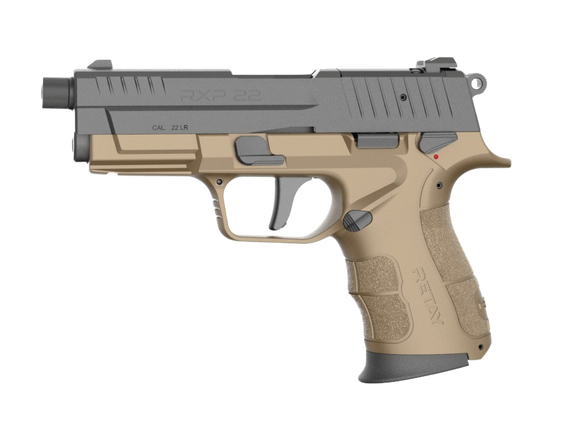 Retay USA RXP22FDEBLKS10TH, .22 LR, 4.00" Threaded Barrel, 10 RDs, Black Cerakote - 193212030115 