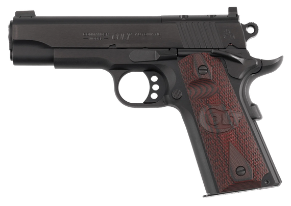 Colt Combat Commander, 9mm, 4.25" Barrel, 9 RDs, Matte Black Anodize - 098289113672 