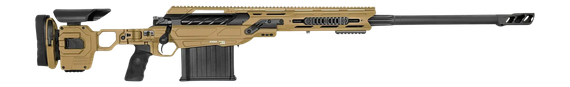 Cadex Defense CDX-50 Tremor, .50 BMG, 29.00" Threaded Barrel, 5 RDs, Black DLC/Hybrid Tan - 842940111541 