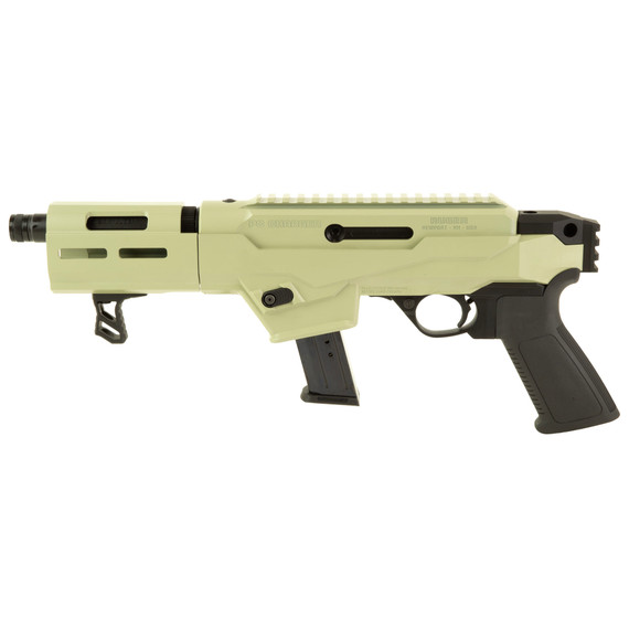 Ruger PC Charger, 9mm, 6.50" Threaded Barrel, 17 RDs, Desert Verde Cerakote - 736676291045 