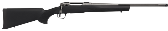 Savage Arms 110 Trail Hunter Lite, 450 BUSHMASTER, 20.00" Threaded Barrel, 3 RDs, Black - 011356582805 