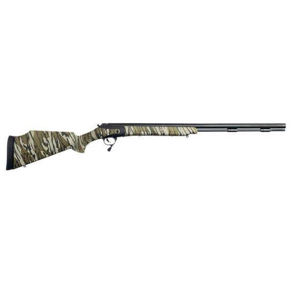 Thompson Triumph, .50 BMGIBER, 28.00" Barrel, 1 Rd, Nitride/Mossy Oak Bottomland Camo - 810180302470 