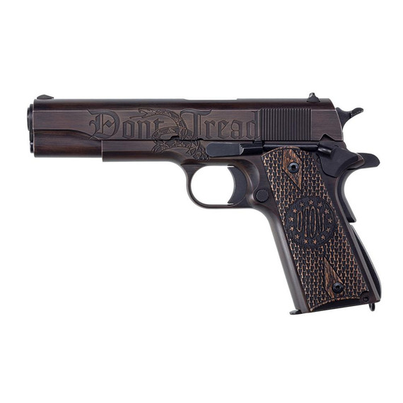 Auto-Ordnance 1911 Liberty Edition, .45 ACP, 5.00" Barrel, 7 RDs, Brown and Black Cerakote - 602686422246 