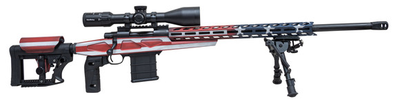 Howa Mini M1500, 6MM ARC, 20.00" Barrel, Red White Blue Flag Finish - 682146880885 