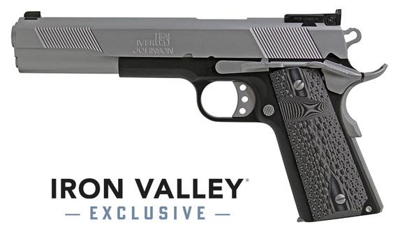 Iver Johnson Arms EAGLEXL45TT, .45 ACP, 6.00" Barrel, 8 RDs, Matte Black - 796167791539 