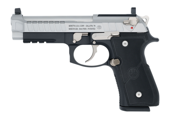 Langdon Tactical Tech 92 Elite, 9mm, 4.70" Barrel, 18 RDs, Black Cerakote/ Stainless Steel - 810059266155 
